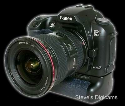 معرفی دوربین Canon EOS D60