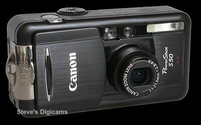 معرفی دوربین Canon Powershot S50