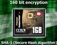 Lexar Pro Cards with Encryption Technology