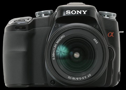 مرور اولیه Sony Alpha DSLR-A100