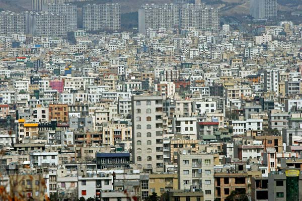 حسن قائدی، دورنمائی از شهر تهران،سال ۱۳۸۶