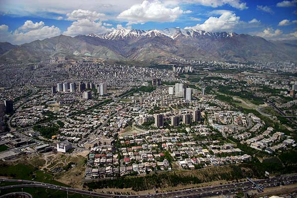 میلاد پیامی،چشم انداز تهران، ازبرج میلاد به سمت شمال، ۱۳۸۵