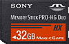 کارت حافظه ۳۲GB PRO-HG Duo HX سونی