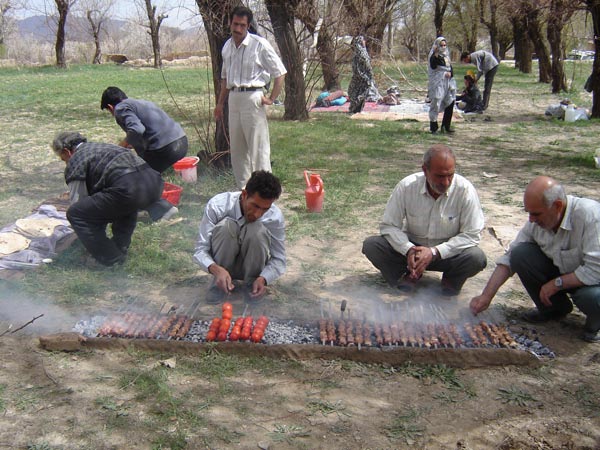 مجید یزدانی،سیزده بدر، اصفهان