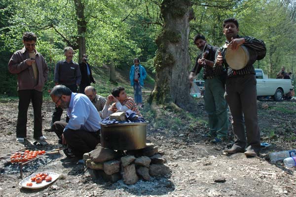 محمدعلی خراسانی، جنگل توسکستان،گرگان