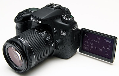 نگاهی به ویژگی‌های دوربین جدید Canon 70D