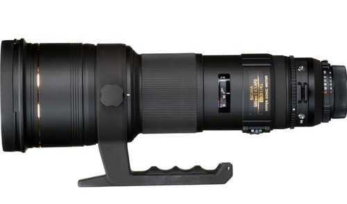 لنز ۵۰۰mm f/۴ DG OS HSM «سیگما»