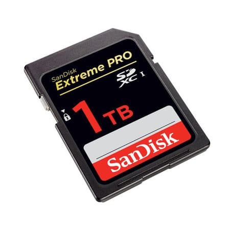 معرفی کارت حافظه SanDisk با ظرفیت یک ترابایت