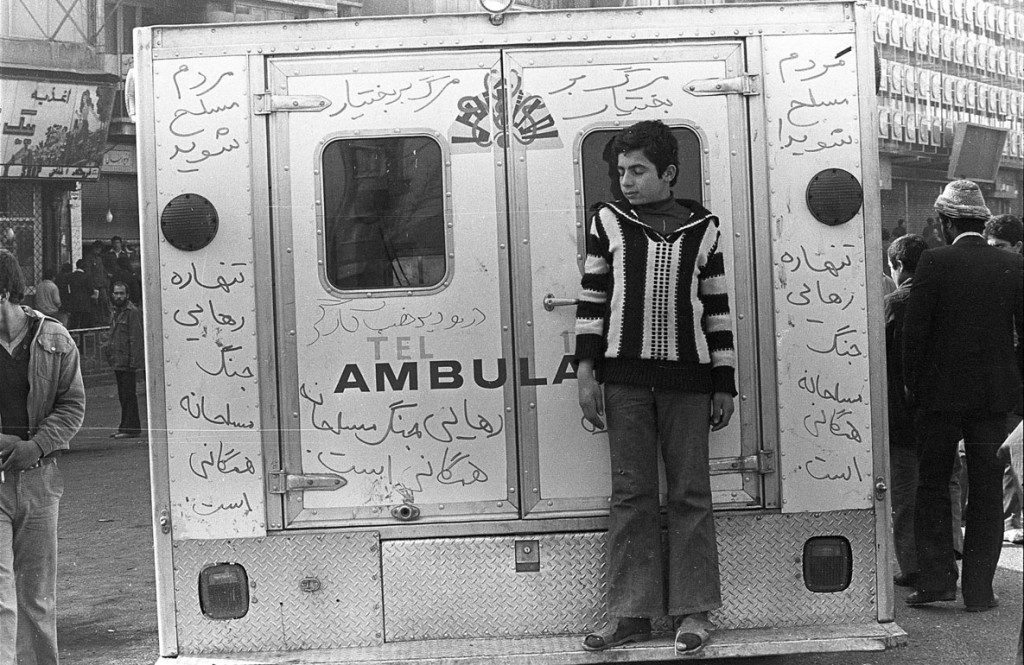 بهمن جلالی. خیابان امیرآباد، تهران، دی 1357