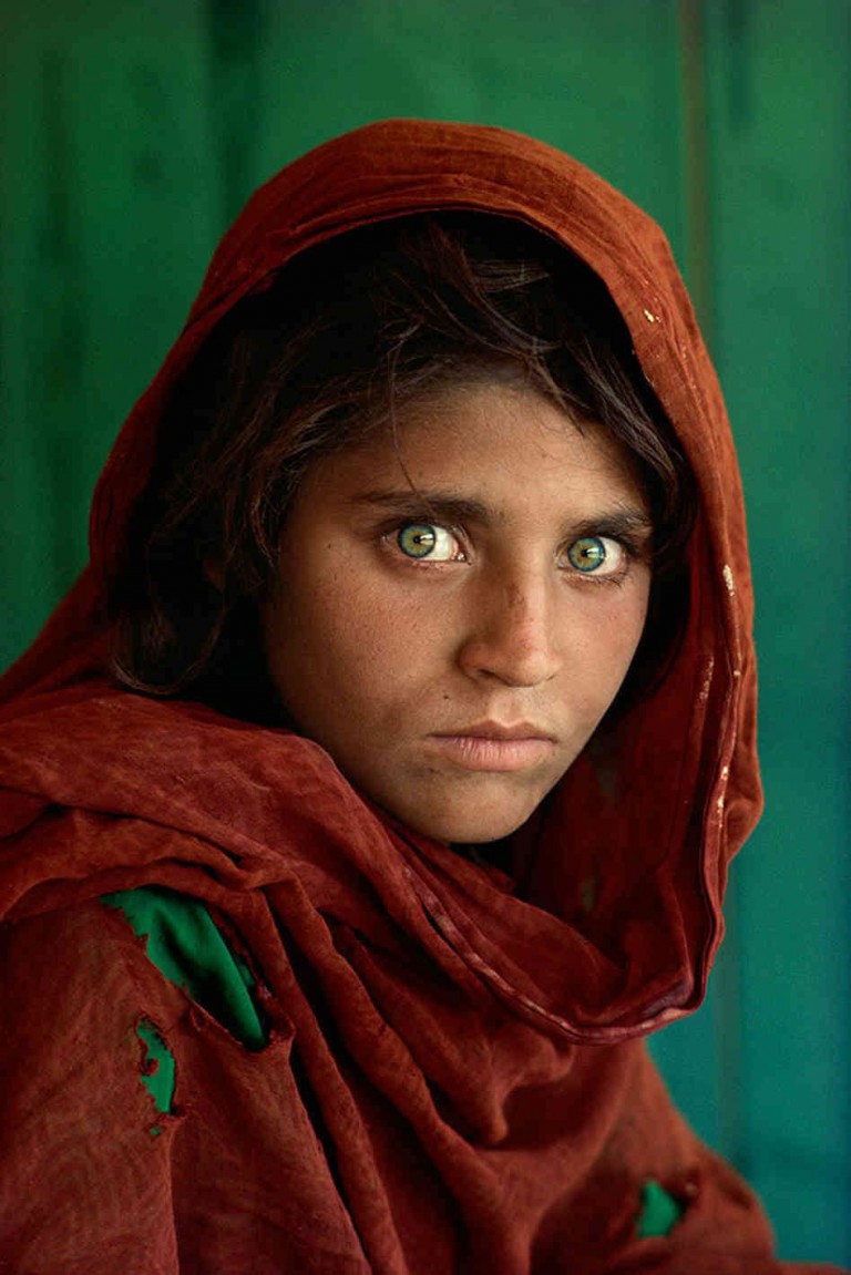 قدرت عکاسی: استیو مک‌کری، دختر افغان