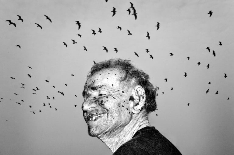 Deepak Kumar. «دنیای درونت». رتبه دوم بخش تکعکس مسابقه عکاسی سیاه و سفید لنزکالچر ۲۰۲۰