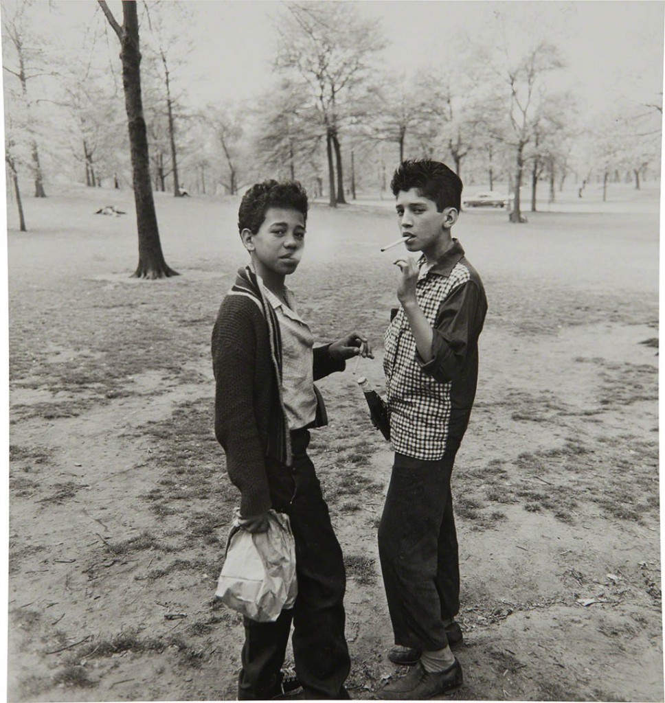دیان آربس. دو پسربچه در سنترال پارک، نیویورک‌سیتی، 1963