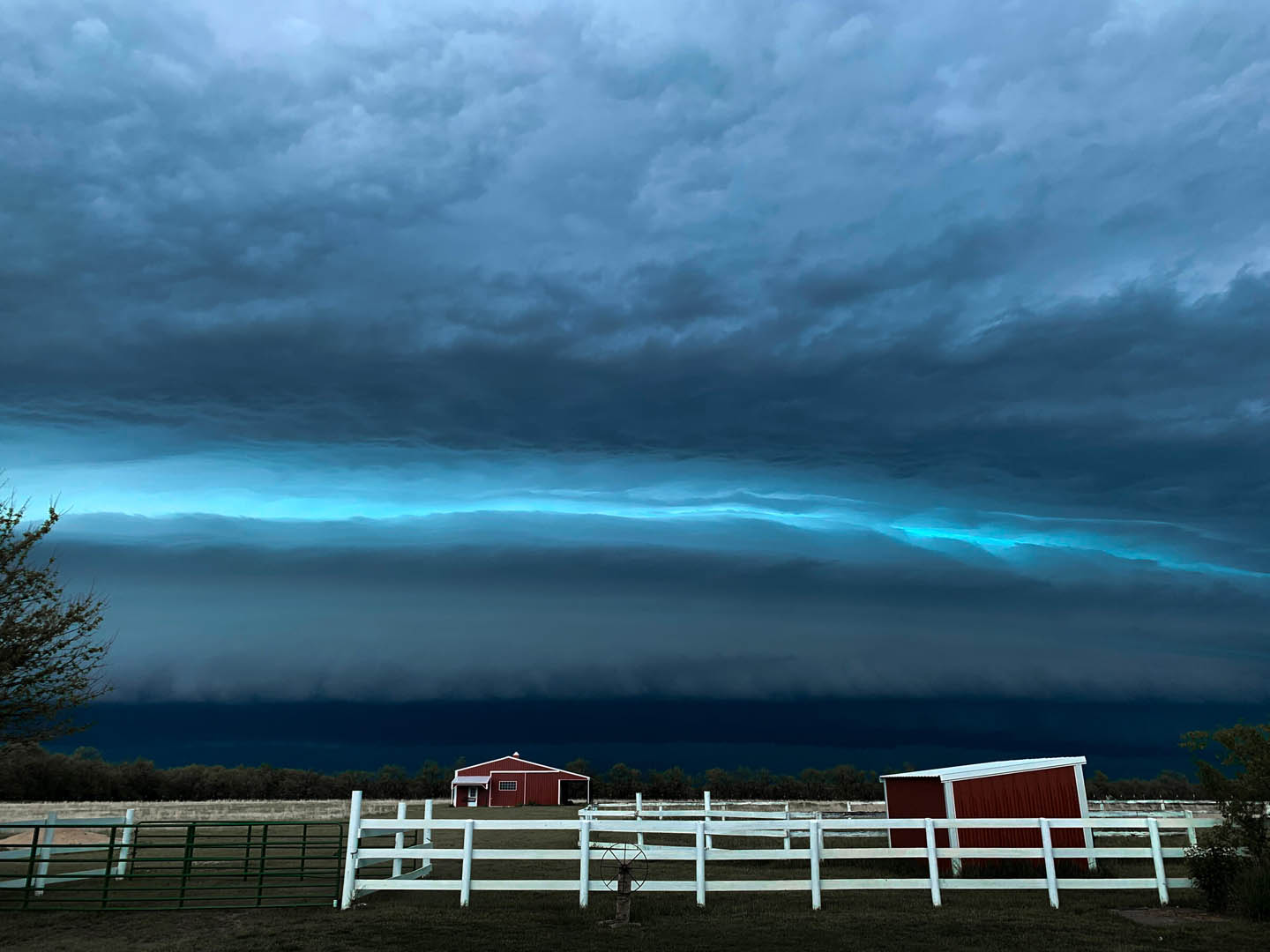 Phoenix Blue. برنده Young Weather Photographer of the Year 2021