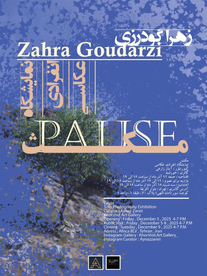 «مکث»؛ نمایشگاه انفرادی عکس زهرا گودرزی در گالری خورشید