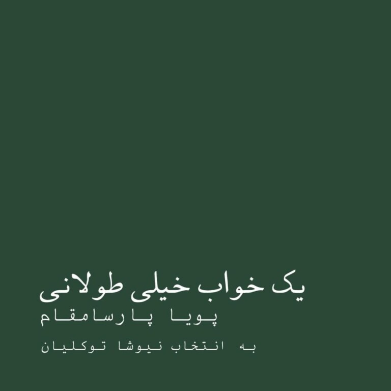 نمایشگاه انفرادی پویا پارسامقام در گالری امکان